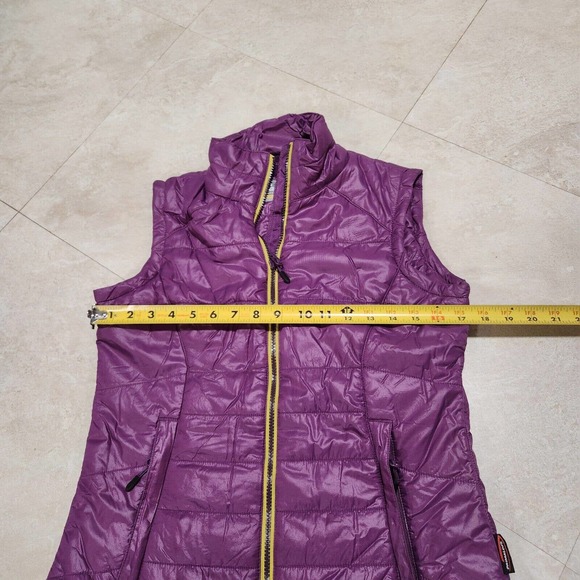 Cabela's Womens S Small Purple Primaloft Insulated Goose Down Puffer Vest Jacket - Picture 7 of 12